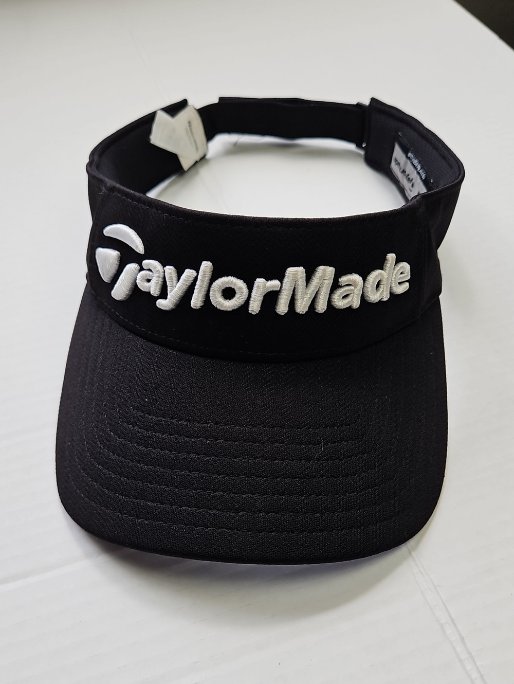 TaylorMade Black/ White Golf Visor